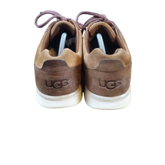UGG Men's Hyperlite Suede Oxfords. Brown. Size 11.5. Missing Inserts. - Picture 5 of 8